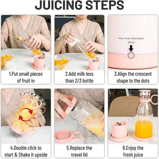Juice Portable Blender Juicer Bottle