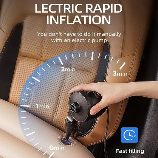 Car Travel Bed Air Inflatable Mattress Back Seat Rest Cushion